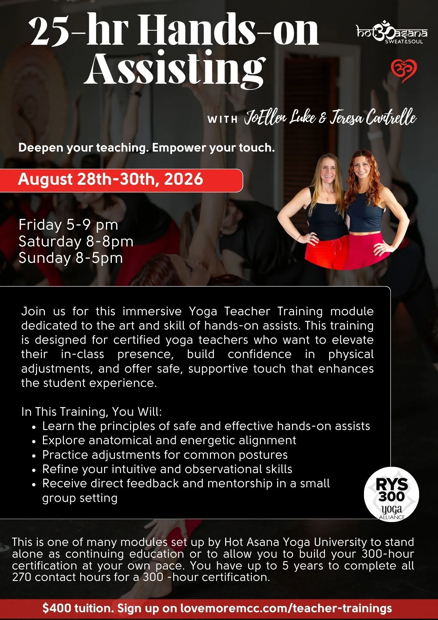 25-hr Hands-on Assisting