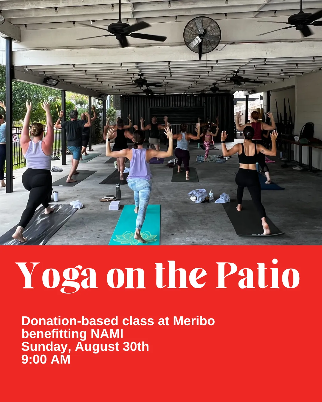 Yoga on the Patio